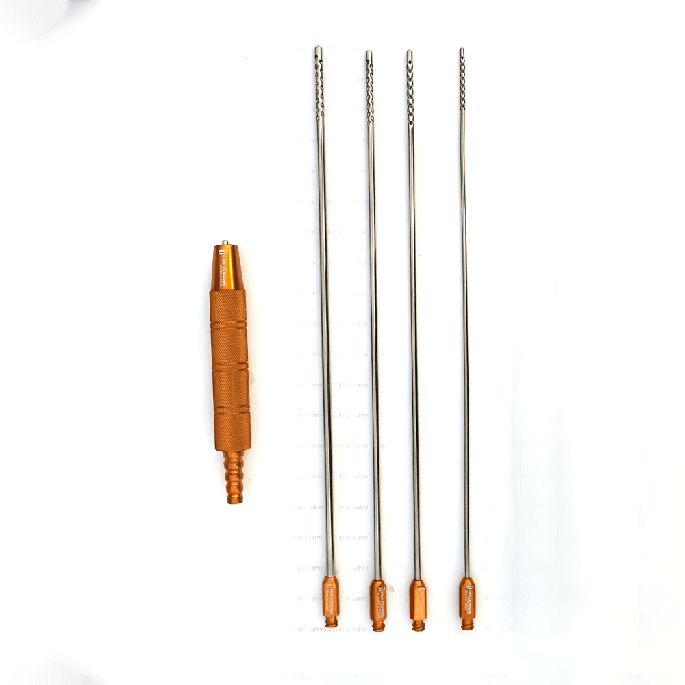 Liposuction Luer Lock Infiltration Multi Holes Cannula 2,3,4,4.5,5mm x 30cm