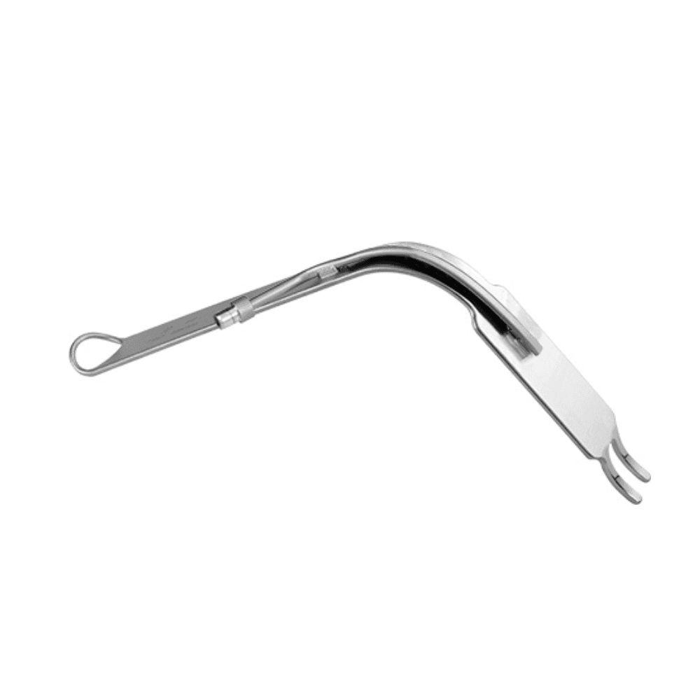 Lighted Narrow Inferior Acetabular Retractor