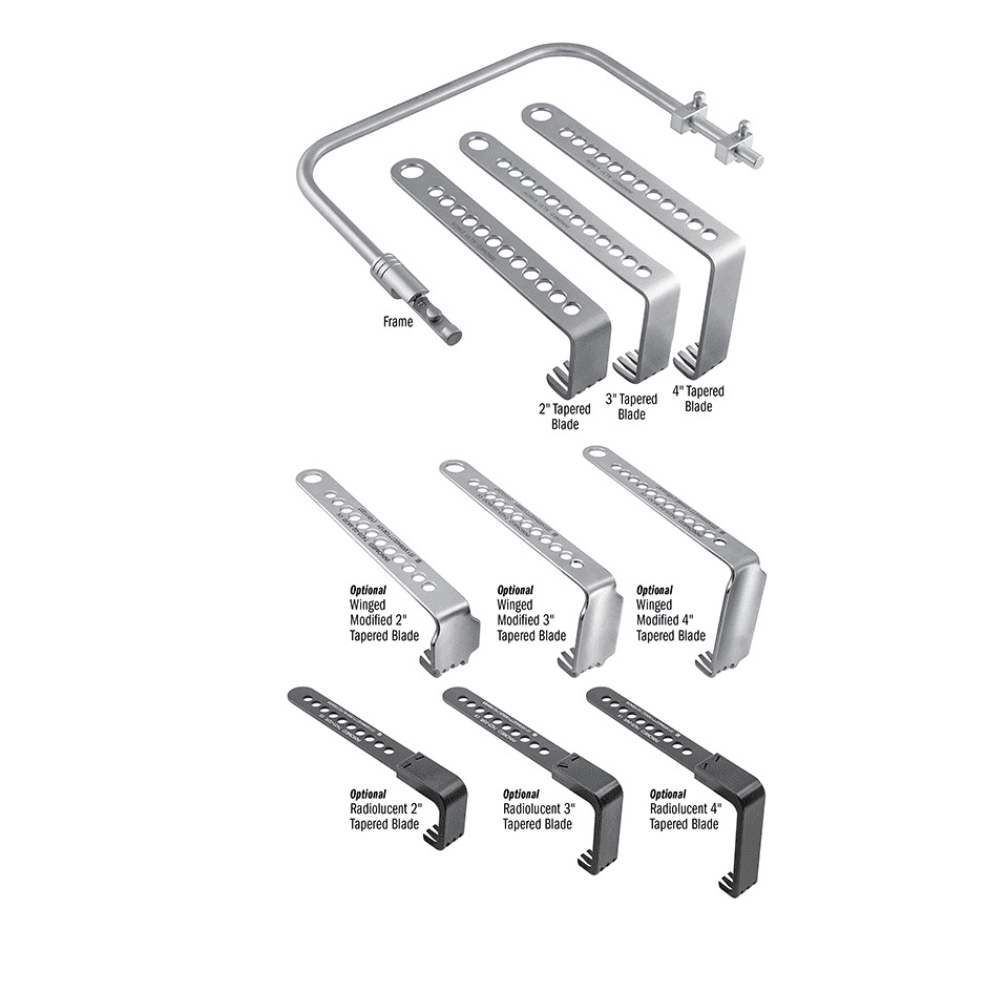 Alvi Small Charnley Style Locking Frame Set