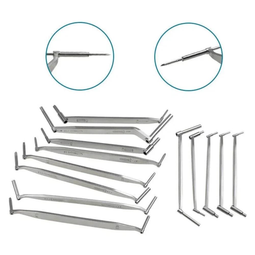 Autoclavable Stainless Steel Drill Guide Sleeve – 4 PCS Bone Drill Bit Guide Set