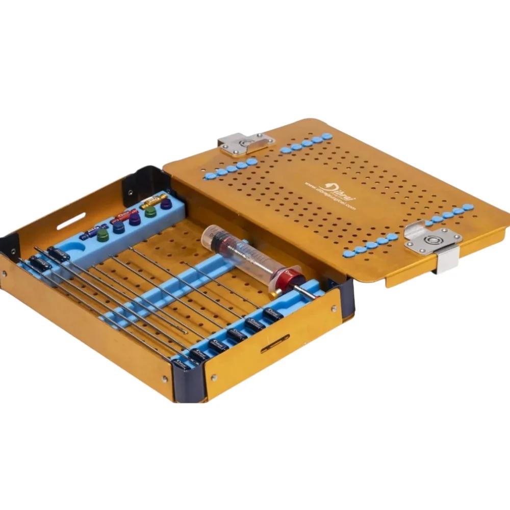 Basic Surgical Facial Liposuction Cannulas 18 PCS Set