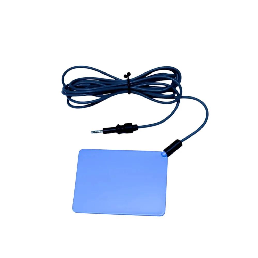 Monopolar Insulated Patient Plate Grounding Pads Blue