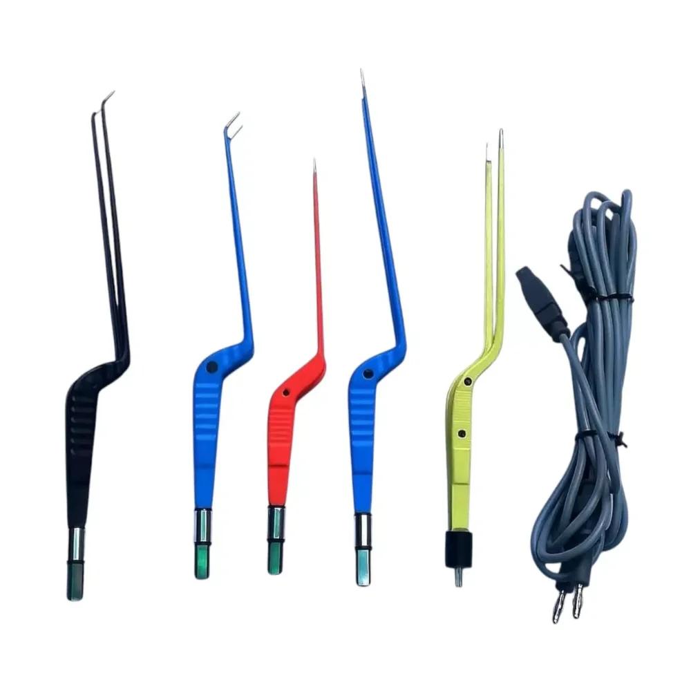 Bipolar Forceps Non Stick – Reusable, Cort 1mm & 1.5mm Tips, 5 Pieces