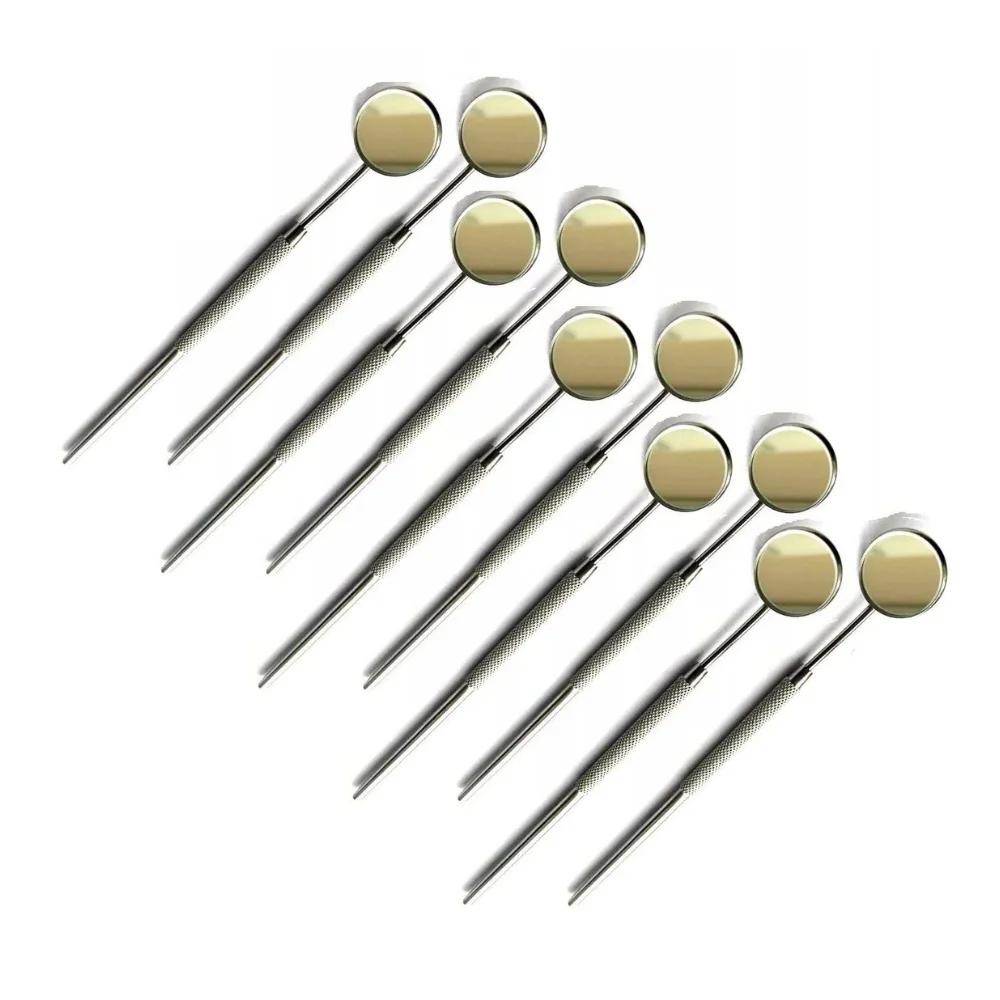 Dental Mirrors 100 PCS Stainless Steel Instrument Set