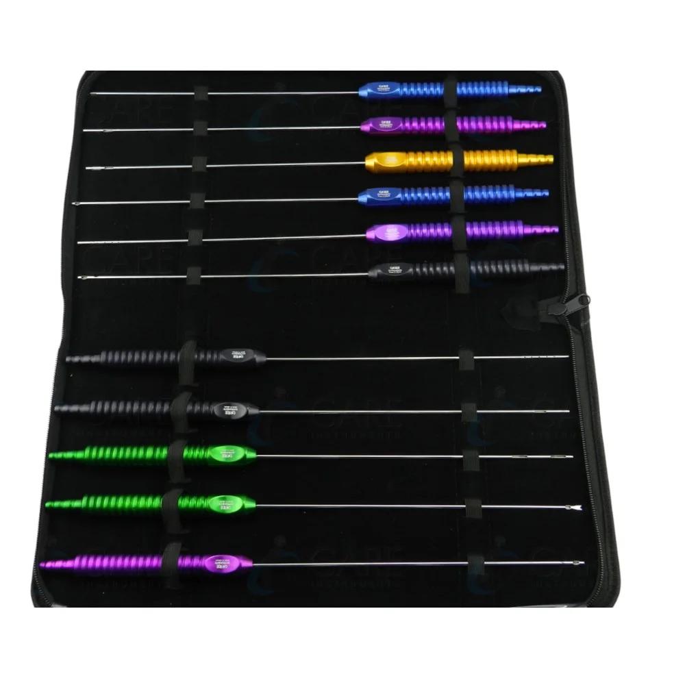 Fixed Handle Liposuction Cannulas Set