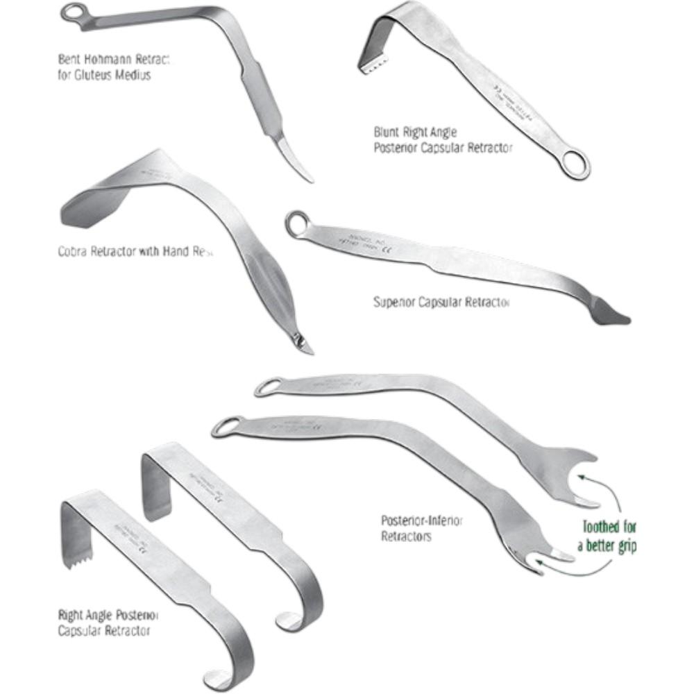 Minimal Incision Total Hip Retractors