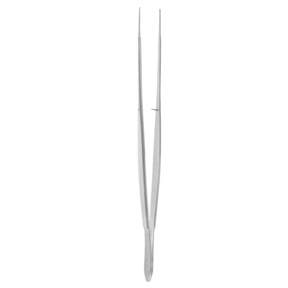 10″ Gerald Forceps X Serrated Tips 1mm