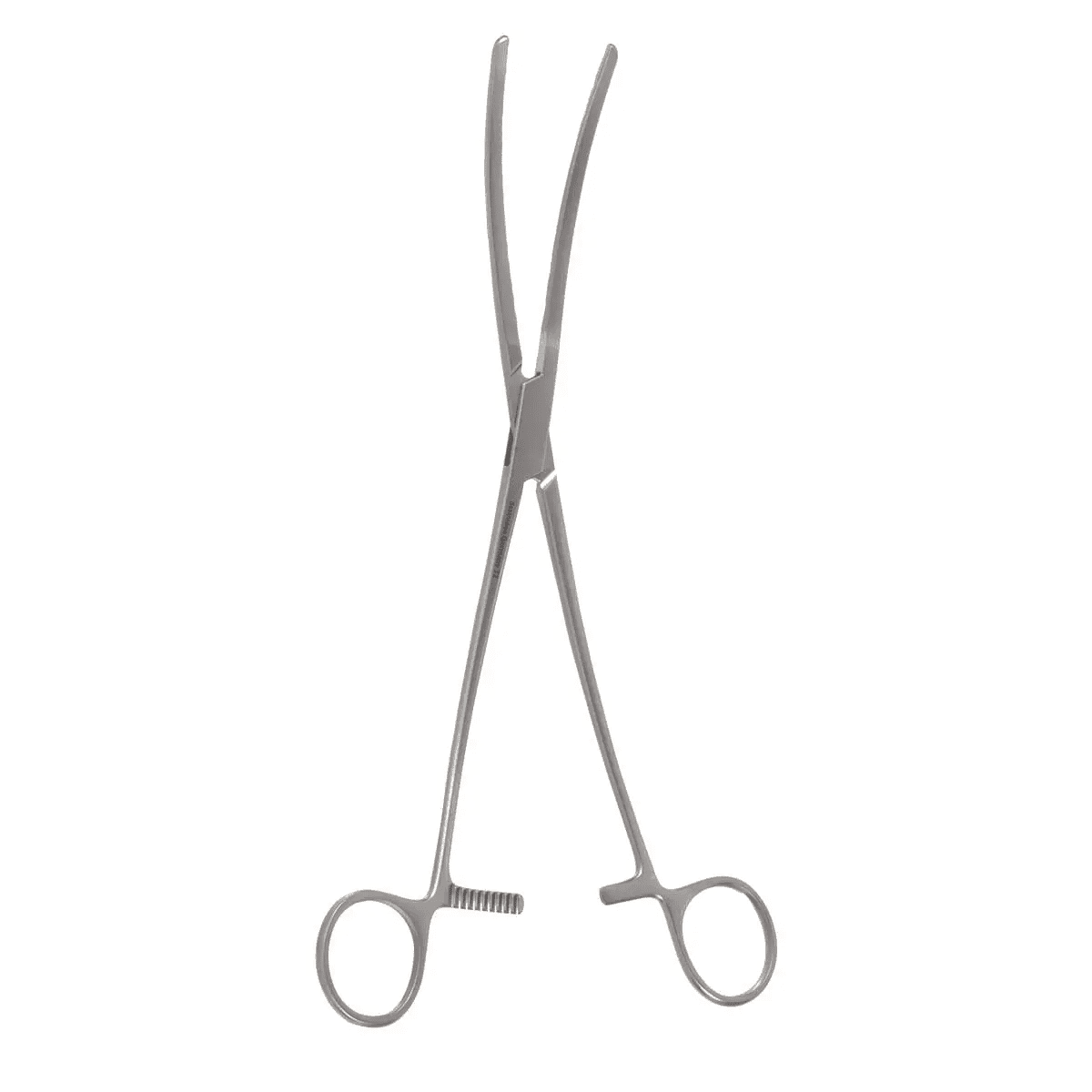 10 1/4″ Cooley Aortic Aneurysm Clamp Curved Jaws