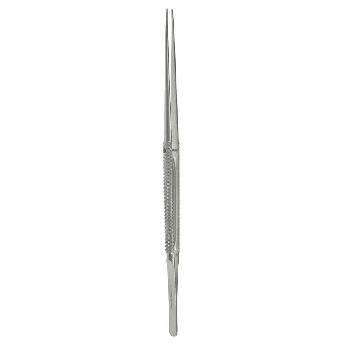 9″ FineTouch Tissue Forceps – straight w/ platform
