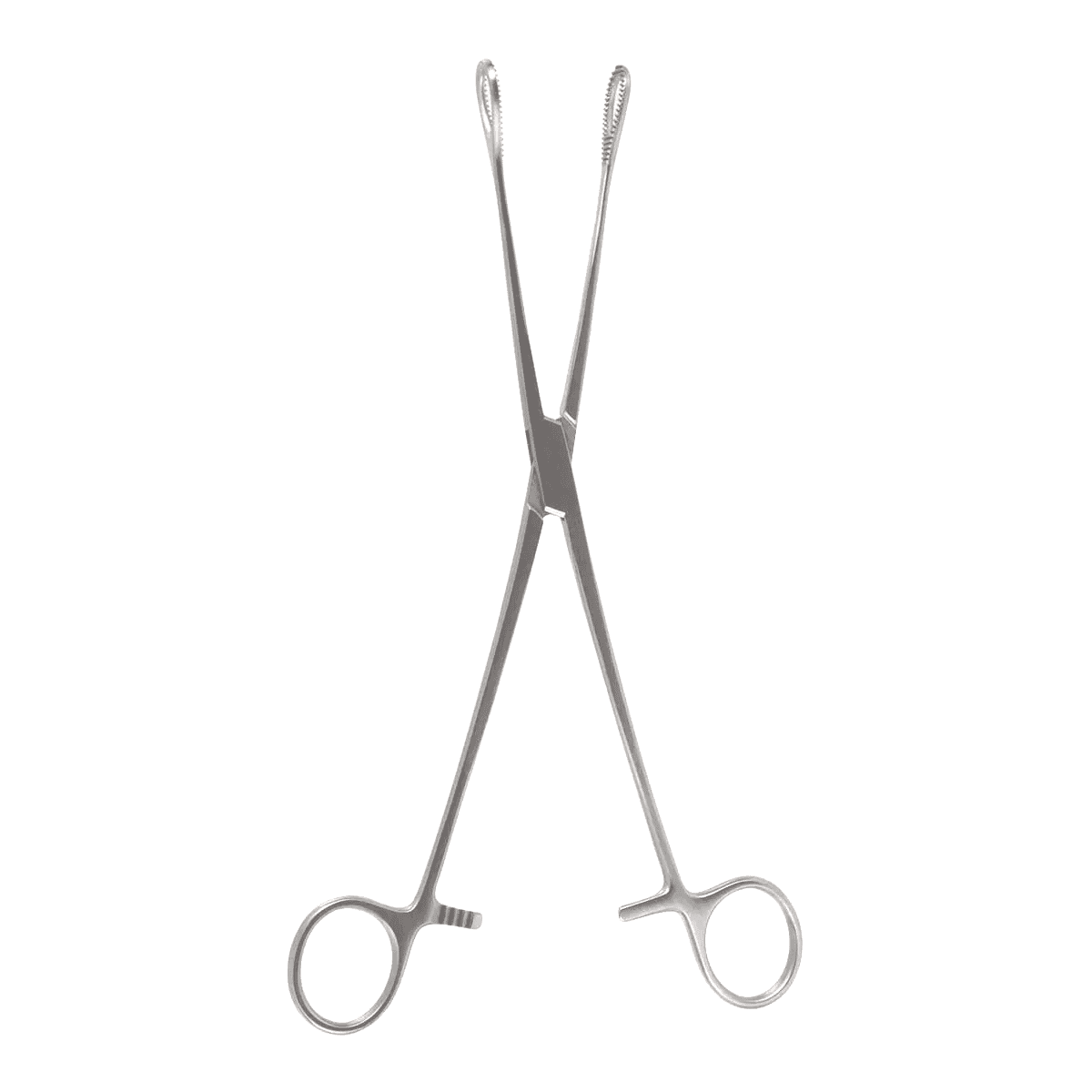9 1/2″ Foerster Sponge Forceps – straight serrated jaw