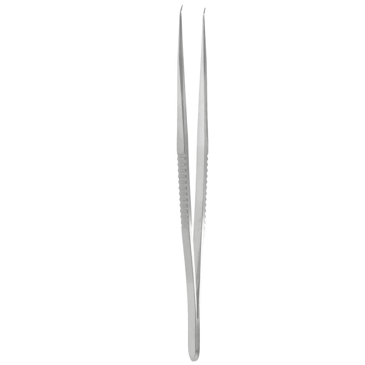 7″ Micro Jeweler Forceps .3mm Angled Tips 40°