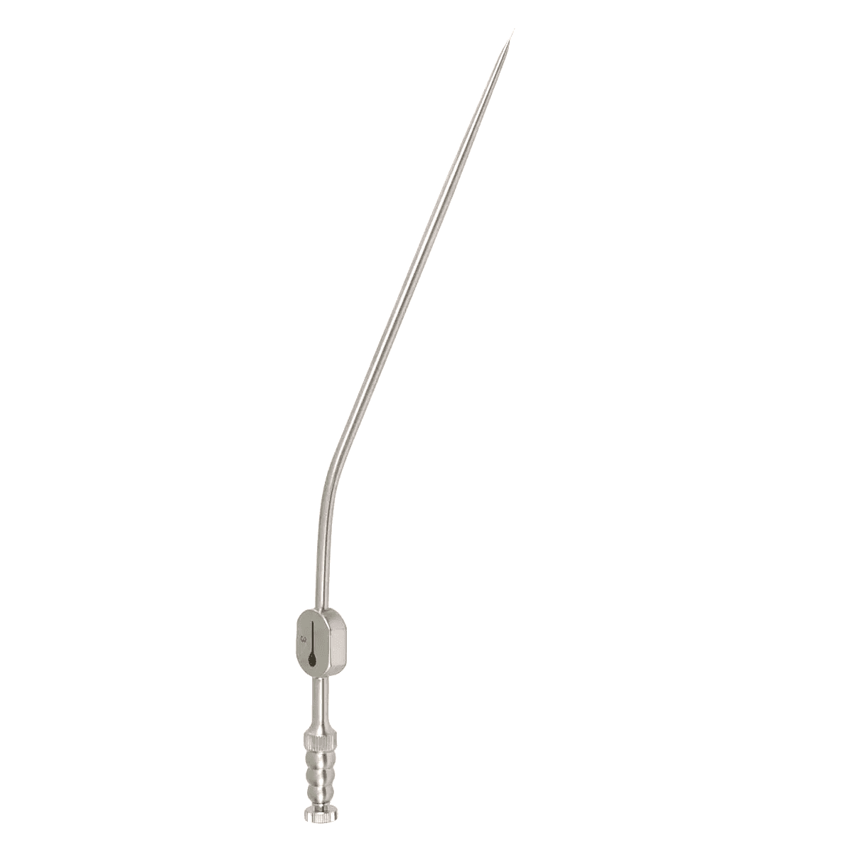 4″ Raindrop Suction Tube Tapered Angled with Lip