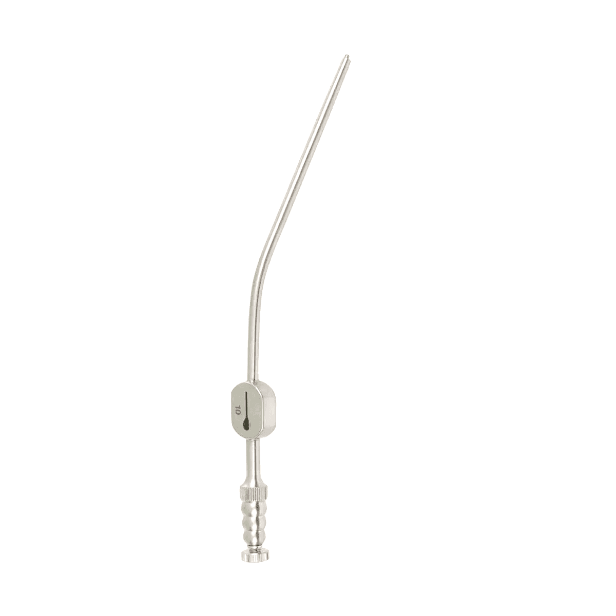 Teardrop Suction Tube – Tapered, 10 Fr, 120mm (4-3/4″)