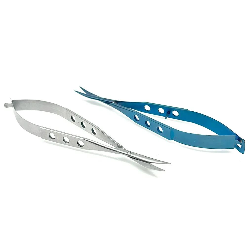 Blunt Curved Conjunctival Scissors – Stainless Steel & Titanium Ophthalmic Surgical Instruments