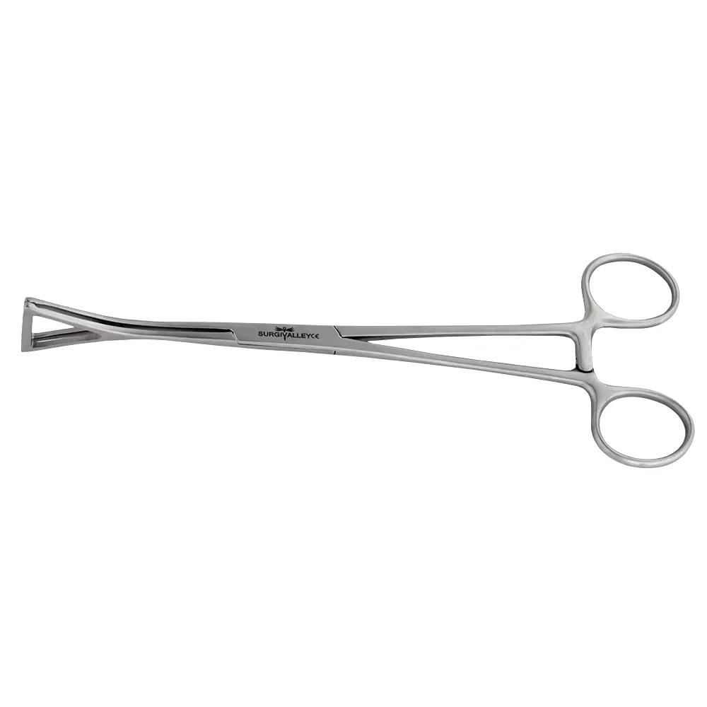 Duval Ciollin Intestinal Forceps Straight 195mm Gripping Bulky Tissues Surgical Forceps