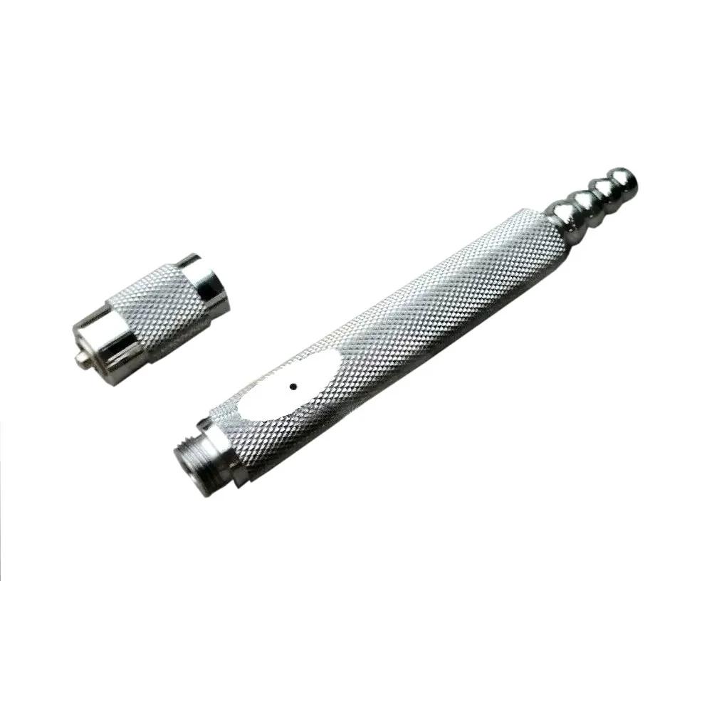 resized processed Liposuction Luer Lock Threaded Fitting Handle Cosmetic Plastic Surgery 2 In 1