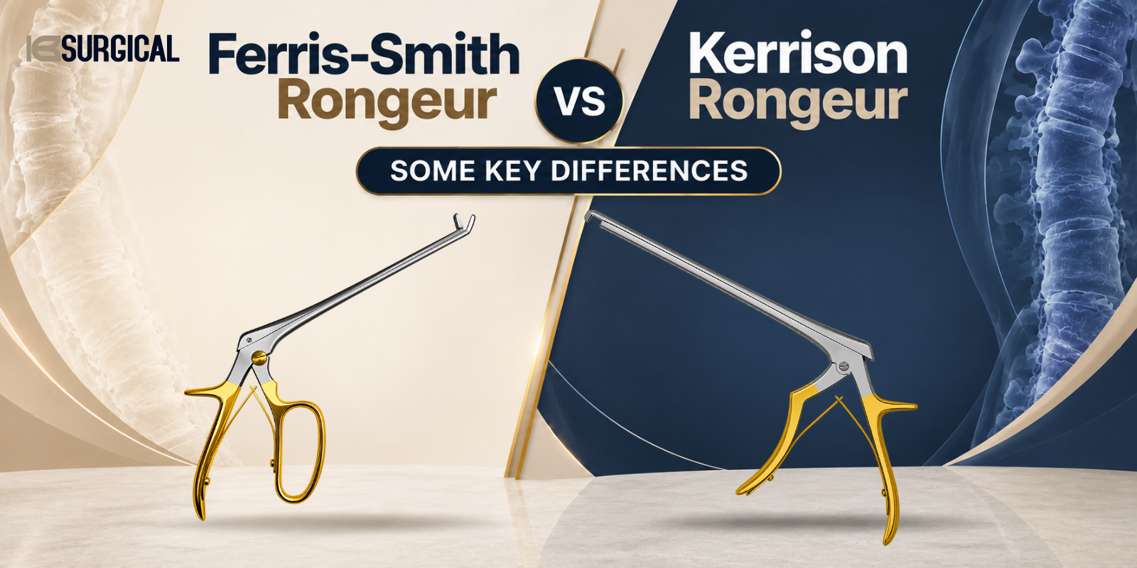 Ferris-Smith Rongeur vs Kerrison Rongeur Some Key Differences