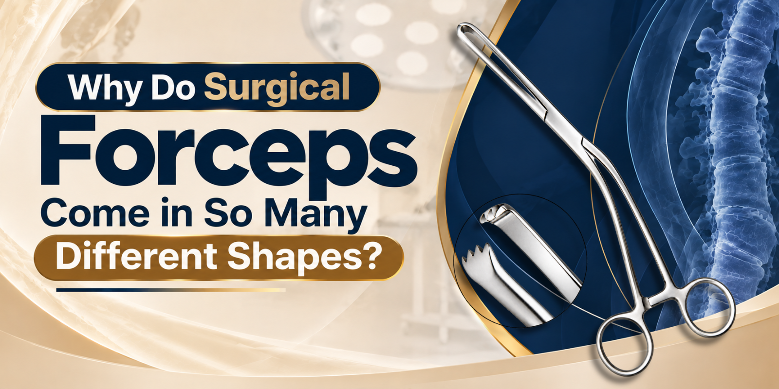 Why Do Surgical Forceps Come in So Many Different Shapes?