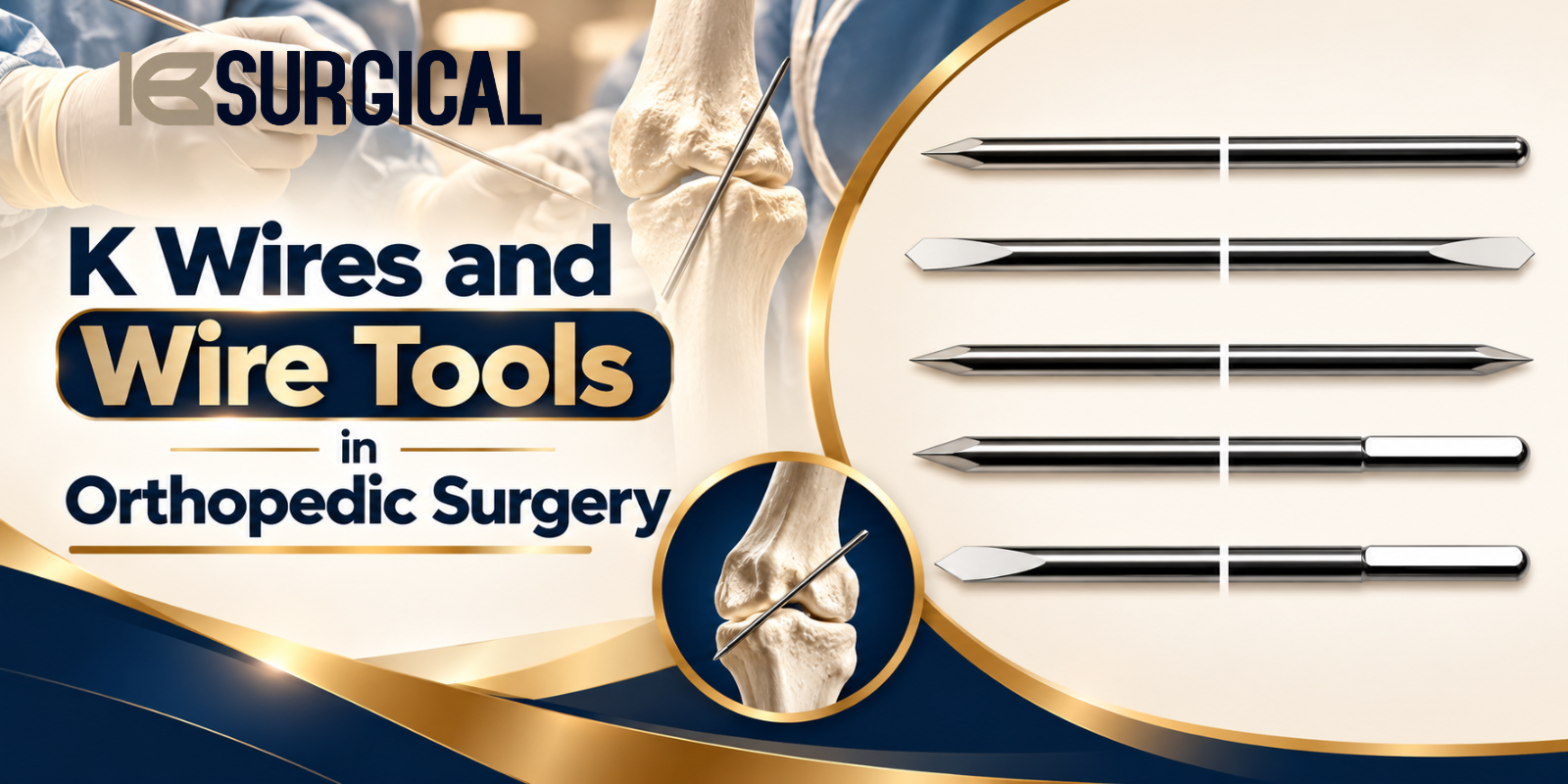 K  Wires and Wire Tools in Orthopedic Surgery